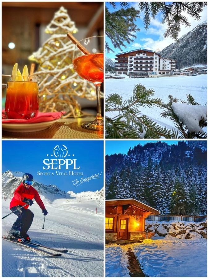 Sport- und Vitalhotel Seppl St. Leonhard im Pitztal Exterior foto