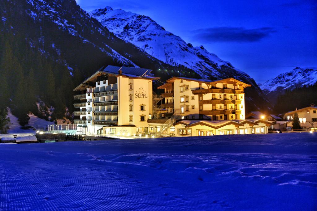 Sport- und Vitalhotel Seppl St. Leonhard im Pitztal Exterior foto